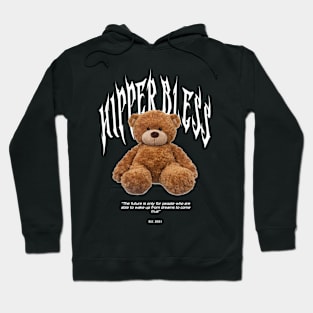 Hipperbless - Funny Bear Hoodie